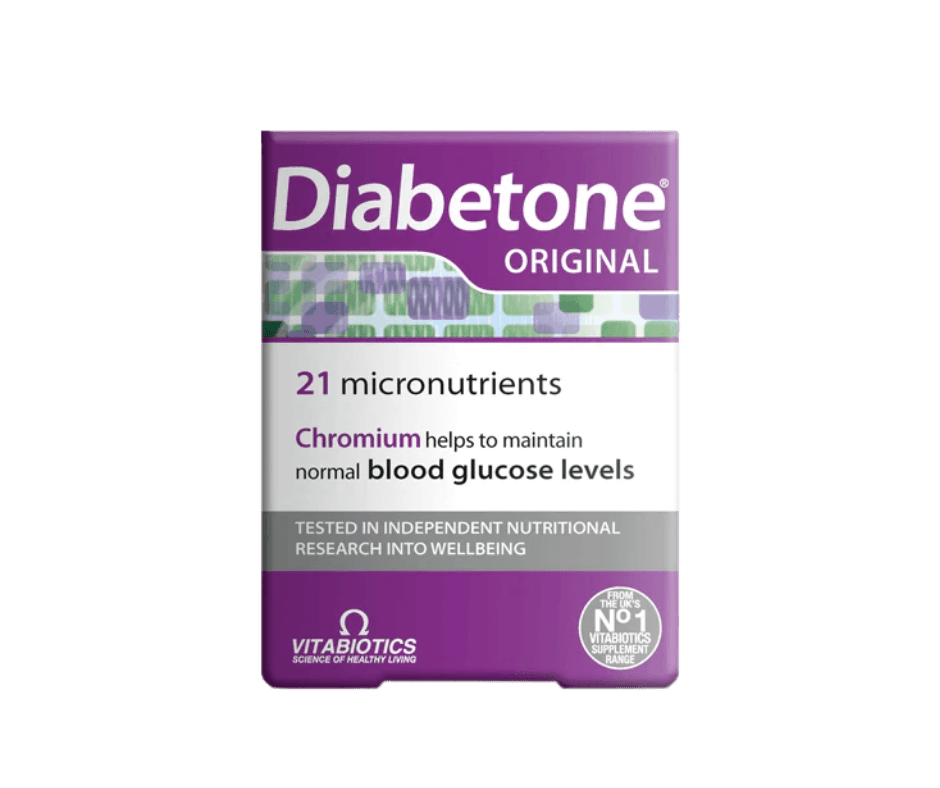 Vitabiotics Diabetone Original supplement bottle