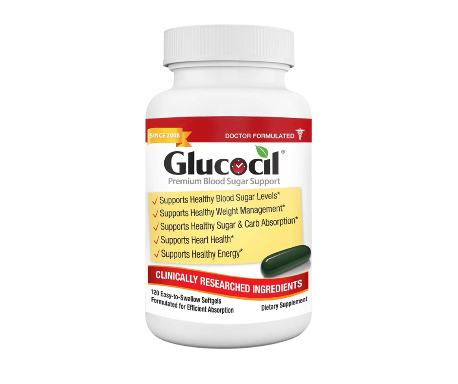 Glucocil supplement bottle